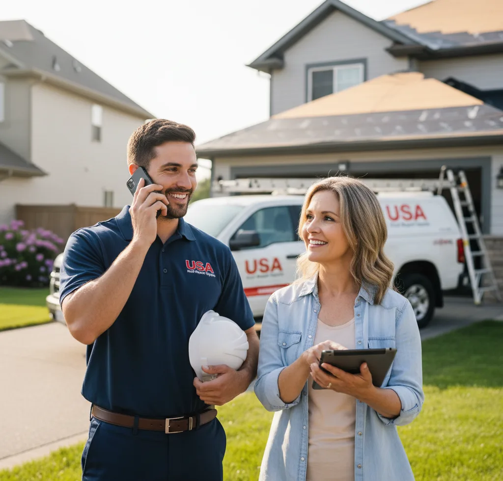 USA Roof Repair Experts customer support in Killen